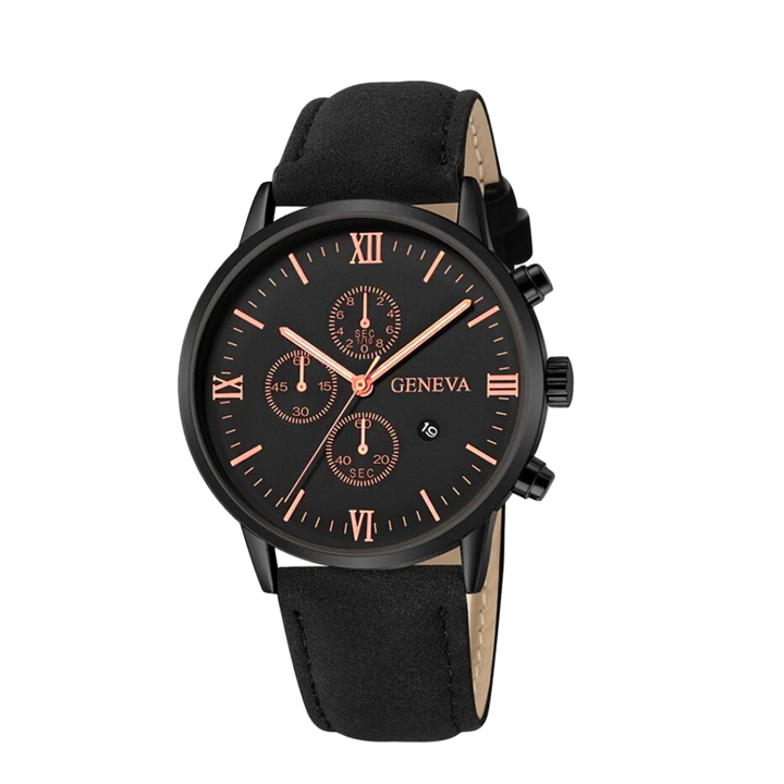 Zachary | Relaxed-Style Quartz Watch with Analog Display | 40.5mm