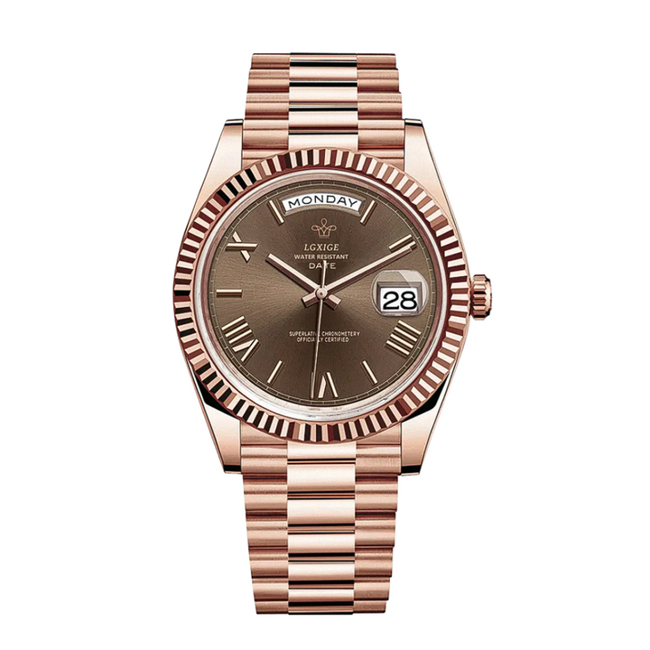 Frederick | Sharp Lines and Classic Day-Date Styling Watch | 40mm