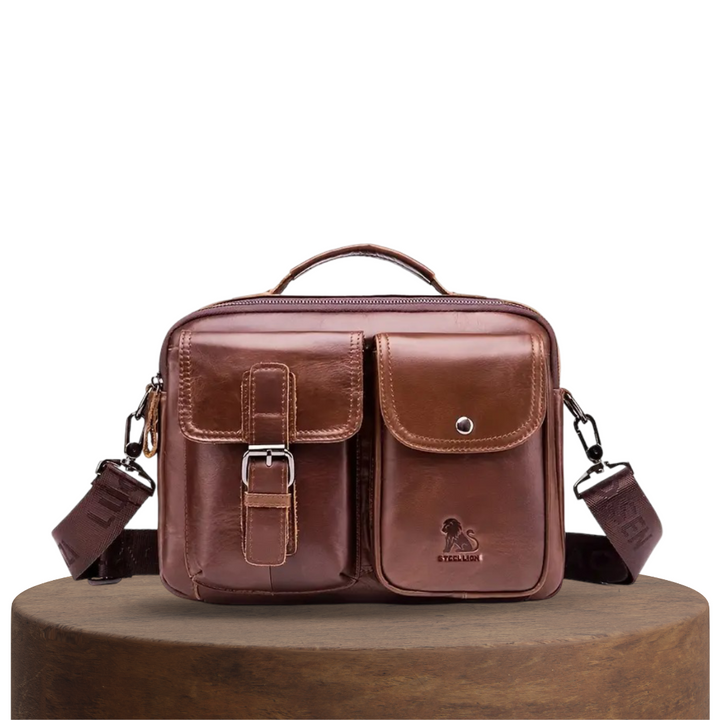 Luca | Leather Messenger Bag