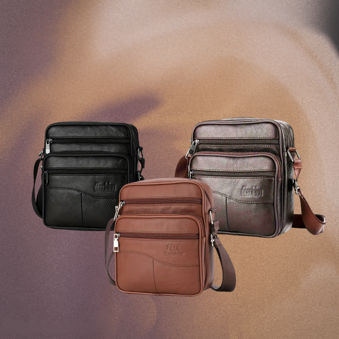 James | Leather Crossbody Bag