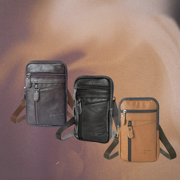 Ethan | Leather Phone Pouch