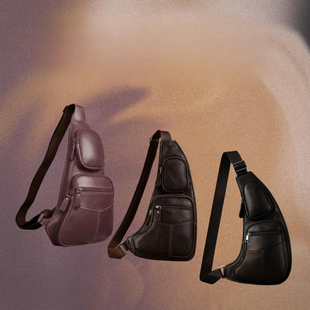 Violet | Leather Sling Bag