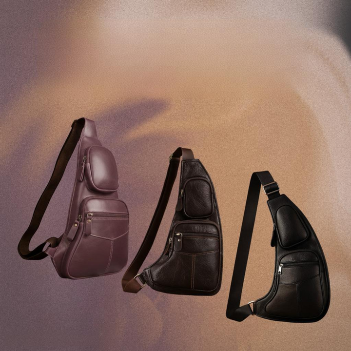Violet | Leather Sling Bag