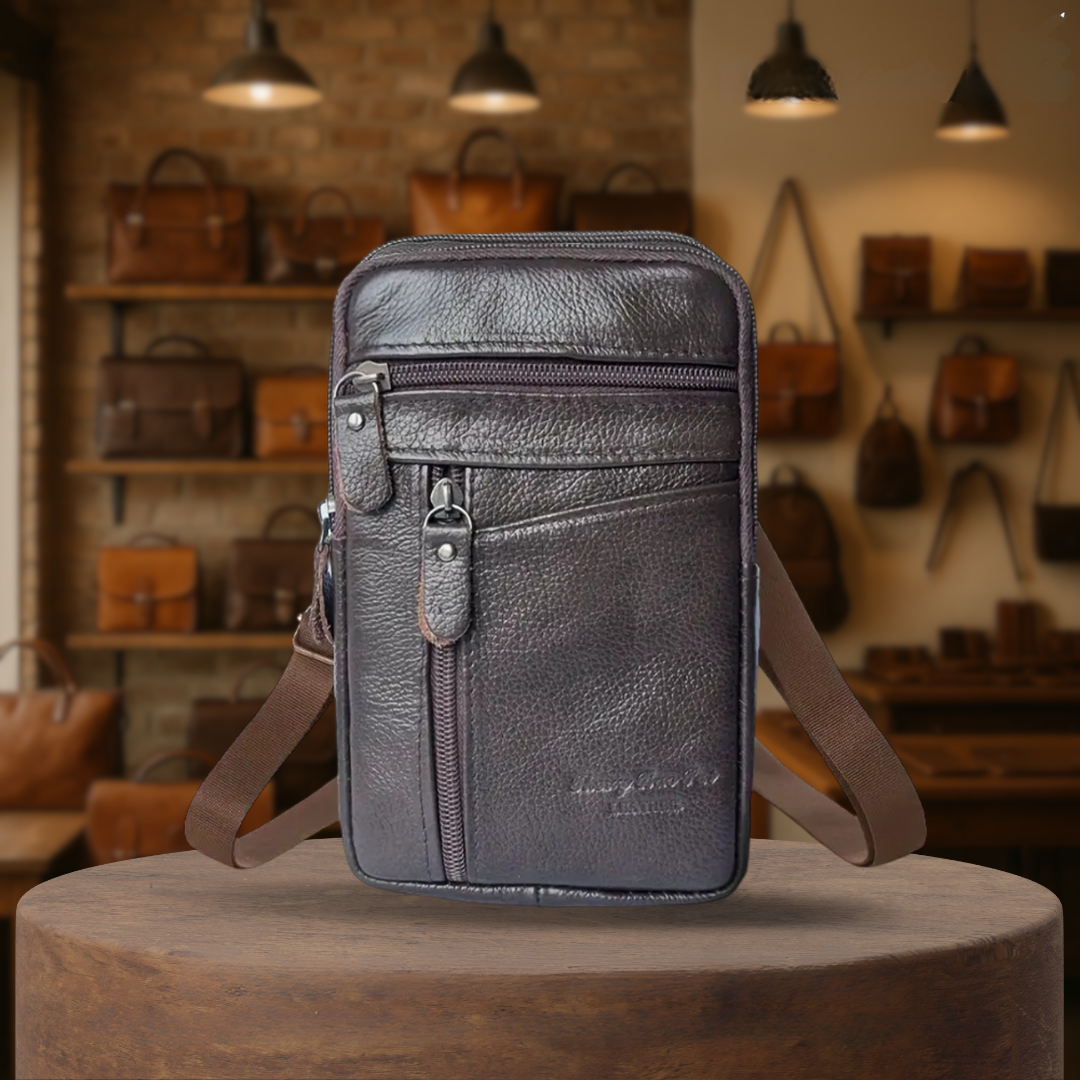 Ethan | Leather Phone Pouch