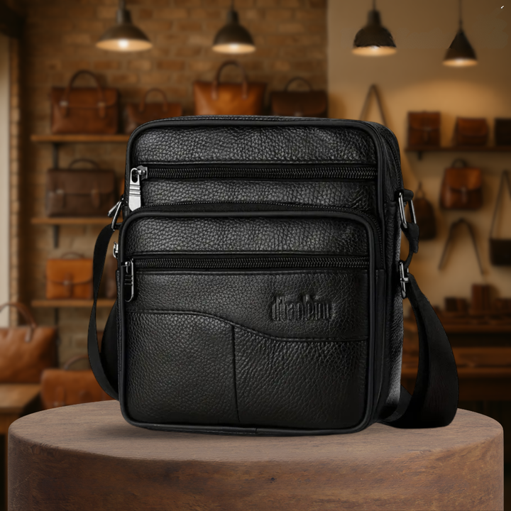 James | Leather Crossbody Bag