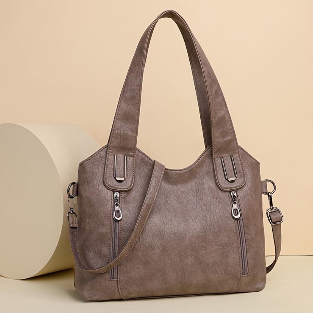 Sienna | Classic Zip Detail Shoulder Bag