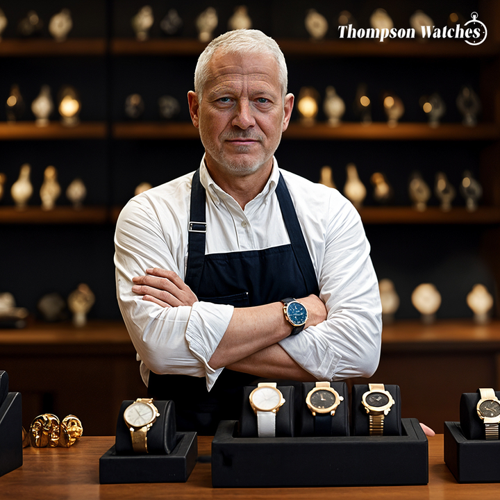 Stephen | Elegant Moon Phase Chronograph | 42mm