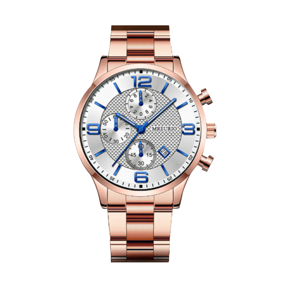 Eli | Premium Executive Men's Timepiece Watch | 41.5mm
