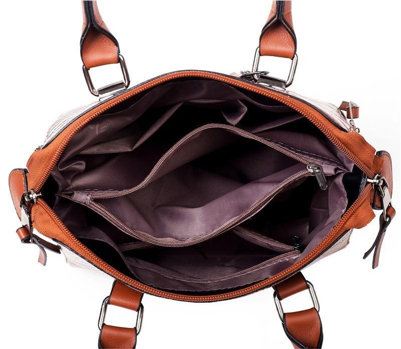 Valeria | Luxe Croc 4-Piece Set