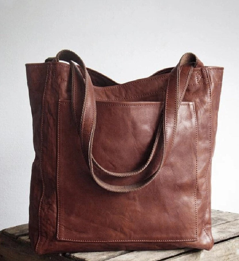 Olivia | Leather Tote Bag