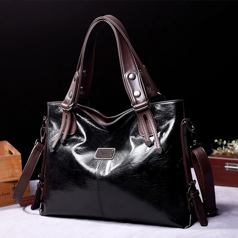 Monroe | Classic Contrast Tote