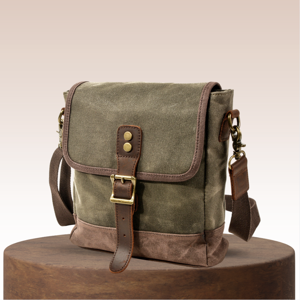 Eli | Canvas Messenger Bag