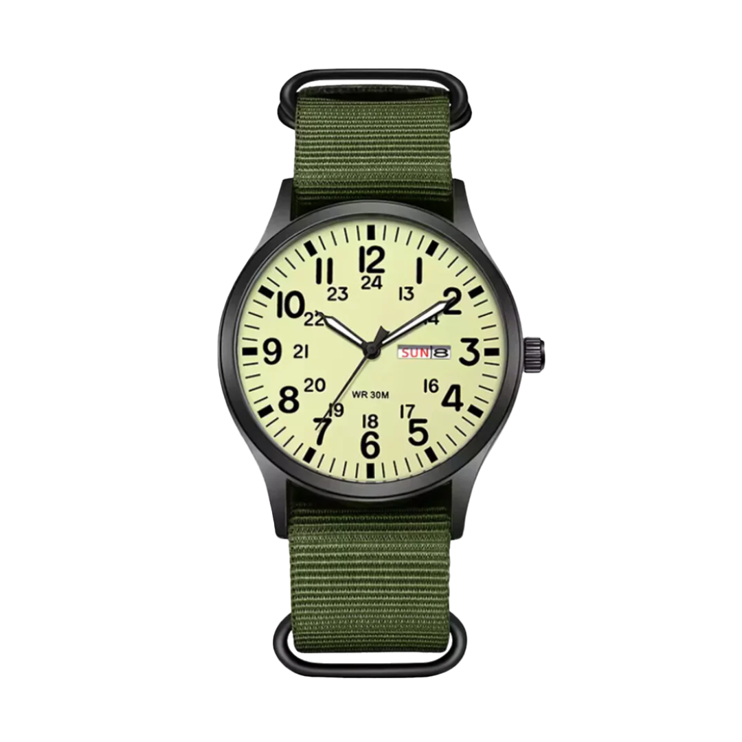 Thomas | Minimalist Field Watch with Functional Strap | 42mm