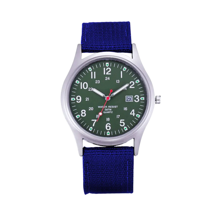 Mateo | Rugged Field Watch with Durable Canvas Strap | 40mm