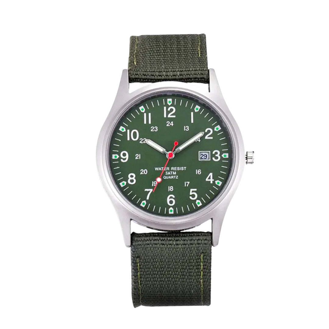 Mateo | Rugged Field Watch with Durable Canvas Strap | 40mm