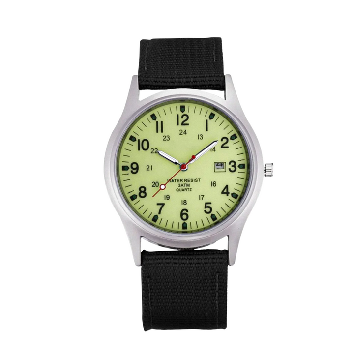 Mateo | Rugged Field Watch with Durable Canvas Strap | 40mm