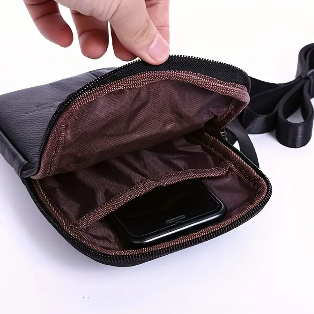 Ethan | Leather Phone Pouch