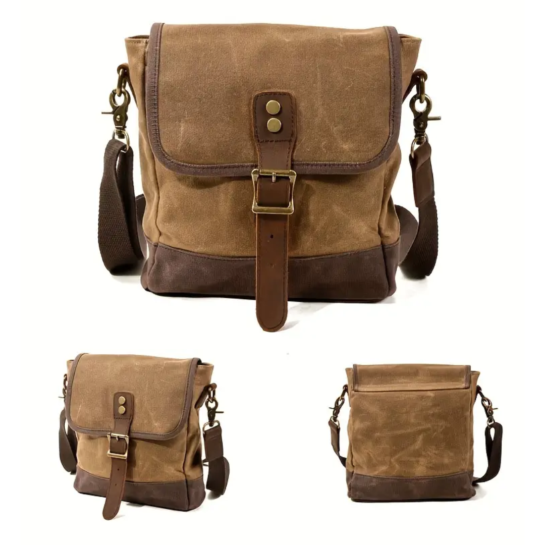 Eli | Canvas Messenger Bag