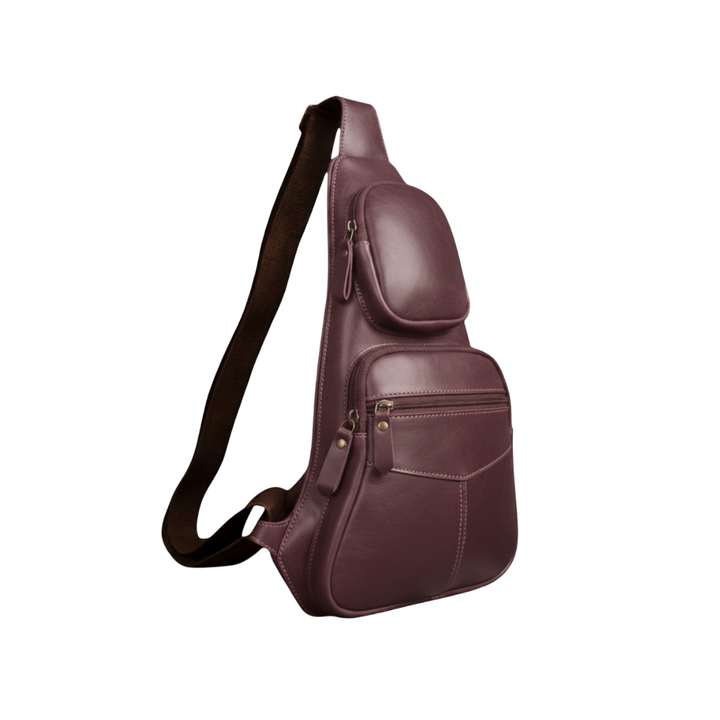 Violet | Leather Sling Bag
