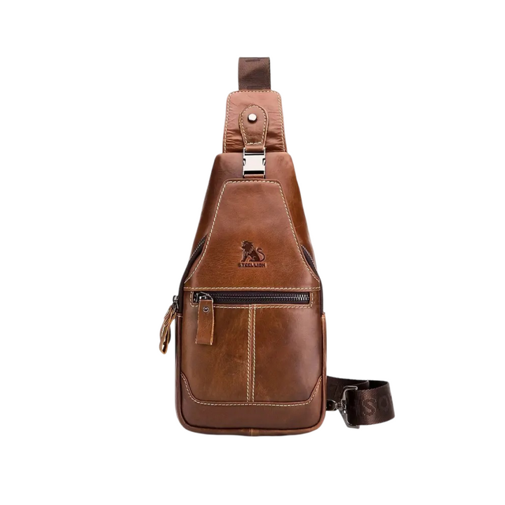 Zane | Leather Sling Backpack
