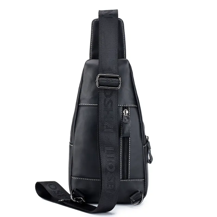 Zane | Leather Sling Backpack